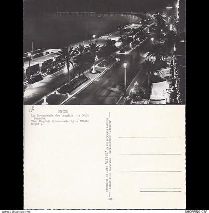06 - Nice - La promenade des anglais - La nuit blanche - CPSM