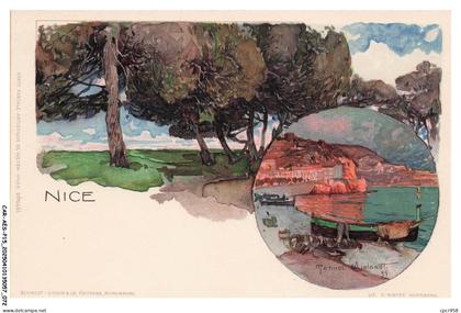 CAR-AESP15-0710-06 - NICE - La seine et ses bords