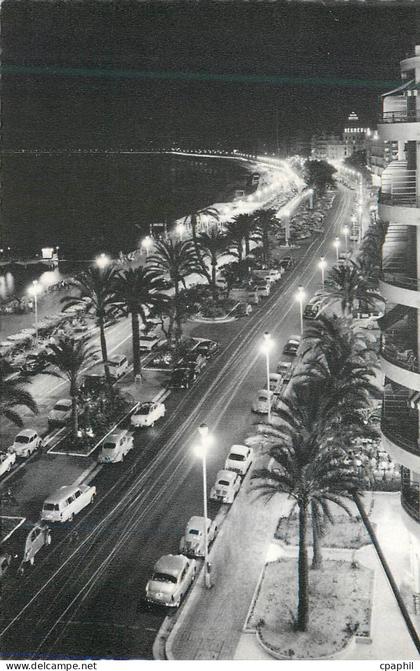 CPM 65 nice la nuit