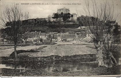 CPA Nogent Le Rotrou Chateau De Saint Jean