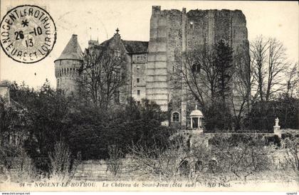 CPA Nogent Le Rotrou Le Chateau De Saint Jean