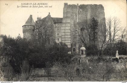 CPA Nogent Le Rotrou Le Chateau de Saint Jean