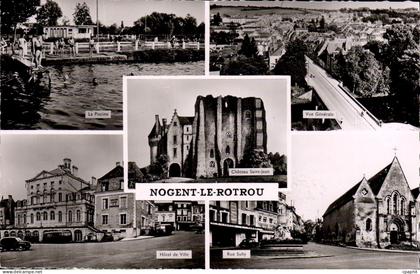 CPA Nogent Le Rotrou vues diverses