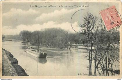 CPA Nogent sur Marne La Marne l'Ile de Beaute