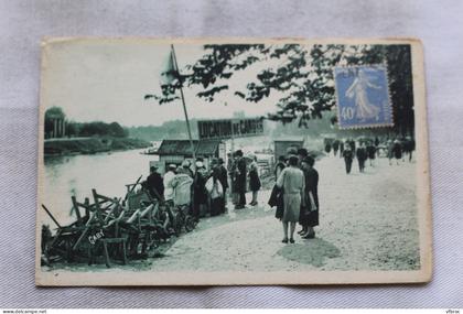 Nogent sur Marne, la location des canots, Val de Marne 94