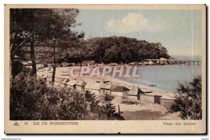 CPA Ile de Noirmoutier plage des dames