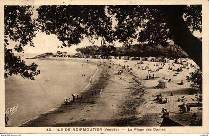 CPA Noirmoutier La plage des Dames