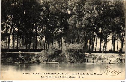CPA NOISY-le-GRAND Bords de la Marne - La Peche (1353128)