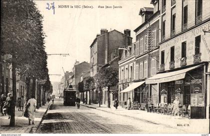 Noisy le Sec CPA Rue Jean Jaures