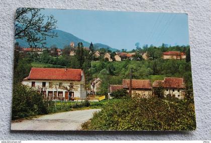 Cpm 1974, Premeyzel, vue générale et hôtel au relais du gland, Ain 01