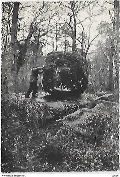 CPSM St-Estèphe près Nontron - Le Roc Branlant