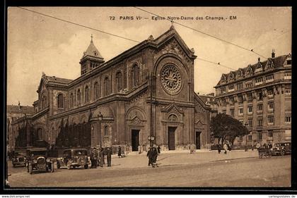 CPA Paris, Eglise-Notre-Dame des Champs