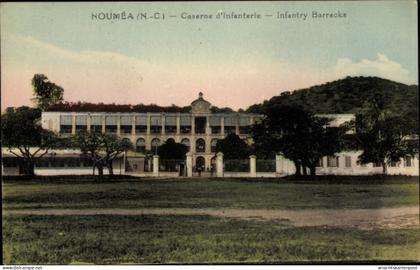 CPA Noumea Neukaledonien, Caserne d'Infanterie