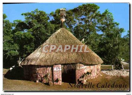 CPM Nouvelle Caledonie Case melanesienne a Bourail