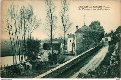 CPA Noyers-sur-Serein En Venoise-Les Vieilles tours FRANCE (1451679)