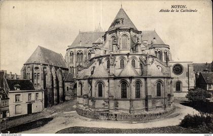 CPA Noyon Abside de la Cathedrale