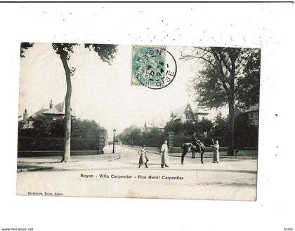 NOYON VILLA CARPENTIER RUE HENRI CARPENTIER