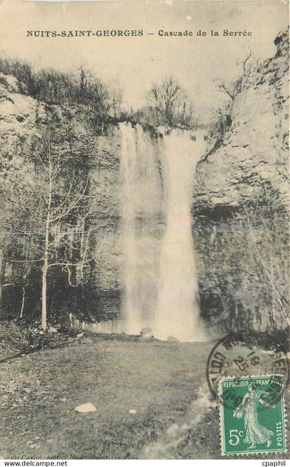 CPA Nuits Saint Georges Cascade de la Serree