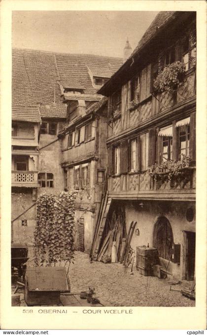 CPA Obernai Cour Woelfle