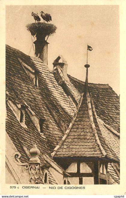 CPA Obernai Nid De Cigognes