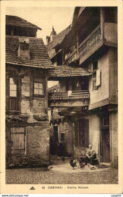Obernai CPA Vieille maison