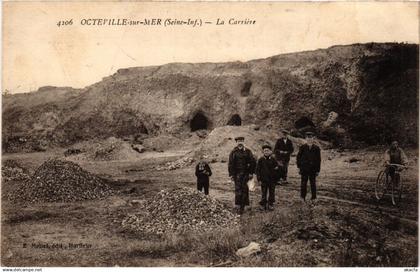 CPA OCTEVILLE-sur-MER La Carriere (348848)