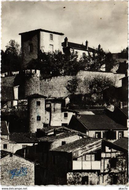 CPM Olliergues Le Chateau, Vestiges feodaux FRANCE (1304747)