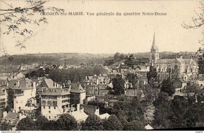 CPA Oloron Sainte marie Vue generale du quartier Notre DAme