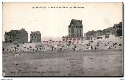CPA Onival Sue le sable a maree basse