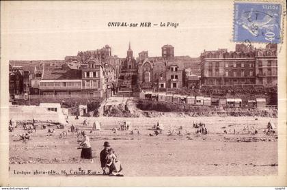 CPA Onival sur Mer La Plage