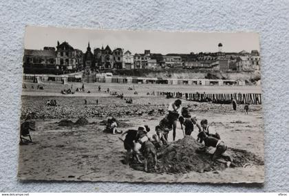 Cpsm, Onival, la plage vers la ville, Somme 80