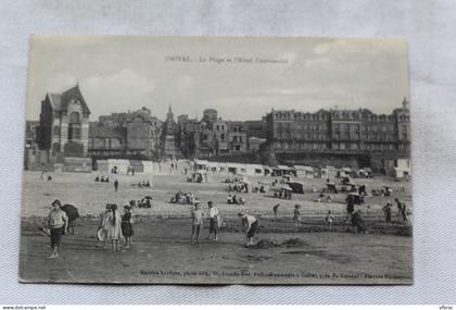 Onival, la plage et l'hôtel Continental, Somme 80