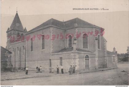 87 - ORADOUR SUR VAYRES - L' EGLISE