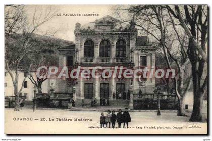 CPA Orange Le Theatre Moderne