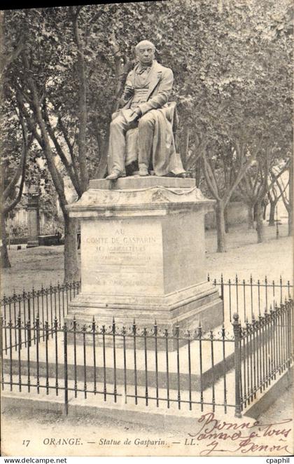 CPA Orange Statue de Gasparin