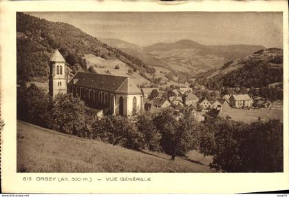 CPA Orbey Vue generale