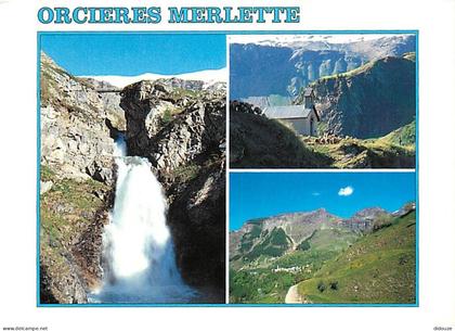 05 - Orcières Merlette - Multivues - Cascade - CPM - Voir Scans Recto-Verso