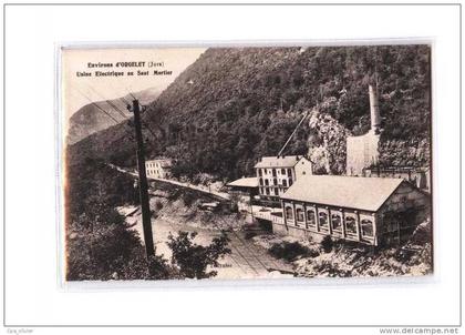 39 ORGELET (environs) Usine Electrique au Saut Moutier, ed Tournier, 191?
