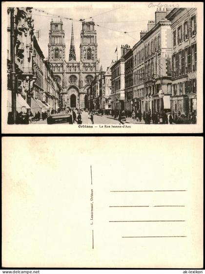 CPA Orleans Orléans La Rue Jeanne-d'Arc 1940