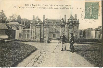 CPA Orsay S et O Chateau du Grand Mesnil