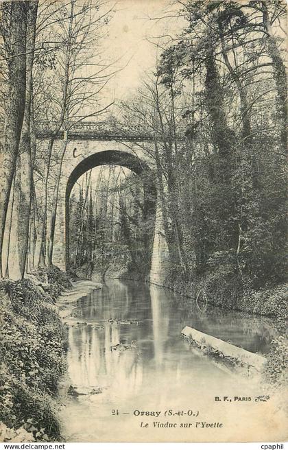 CPA Orsay S et O Le Viaduc sur l'Yvette