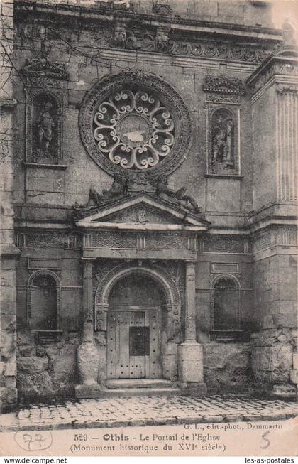 77 OTHIS LE PORTAIL DE L EGLISE