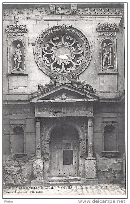 DAMMARTIN - OTHIS - L'Eglise, le portail