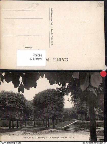343834,Ile-de-France Hauts-de-Seine Sceaux Le Parc de Sceaux Park Bäume