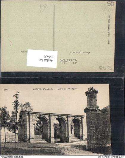 356856,Bretagne Finistere Berven L'Arc de Triomphe Triumphbogen