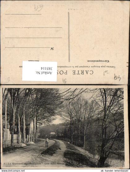 385114,Pays de la Loire Maine-et-Loire Varenne-Saint-Hilaire Quai Saint-Hilaire Straße
