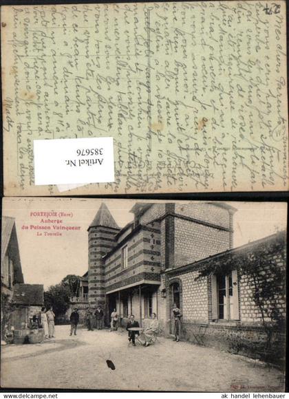 385676,Haute-Normandie Eure Portejoie Auberge du Poisson Vainqueur La Tourelle Straßenansicht