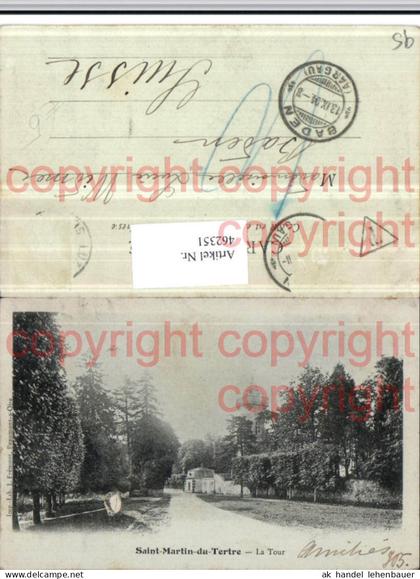 462351,Ile-de-France Val-Oise Saint-Martin-du-Tertre Tour Turm