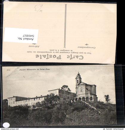 541057 France Nice Nizza Ancien Monastere de Saint-Pons Abbey of St Pons
