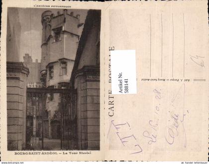 588141,Bourg-Saint-Andeol La Tour Nicolai Ardeche Pittoresque France